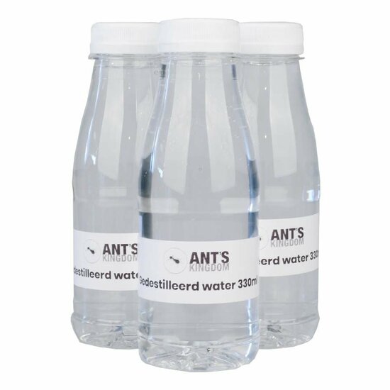 3xGedestilleerd water for Antquarium gel ant farm mierenboerderij