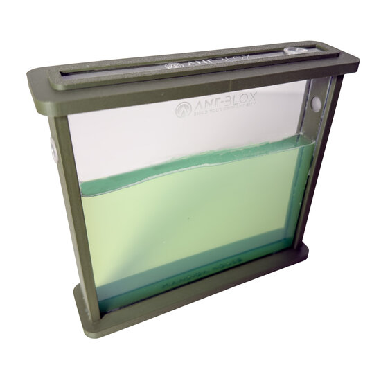 Ant's Kingdom Gel antfarm GREEN including ants
