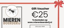 Gift voucher 25 euro