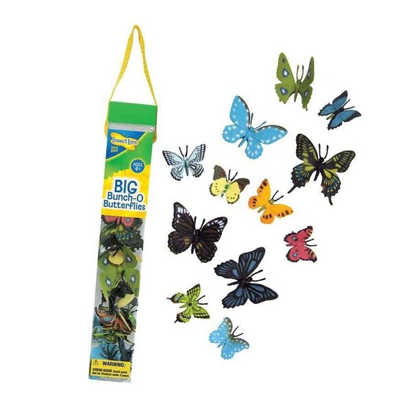 Plastic detailed butterflies